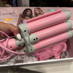 Mermaid Pink Hair Waver